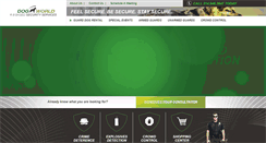 Desktop Screenshot of dogworldservices.com